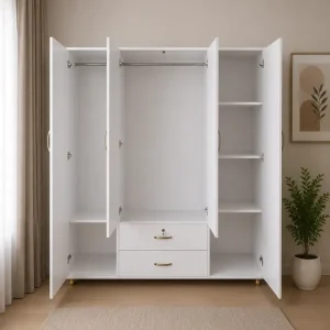 Tủ nhựa quần áo 4 cánh Chin Huei HĐ – TA43
