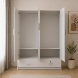 Tủ nhựa quần áo 4 cánh Chin Huei HĐ – TA45
