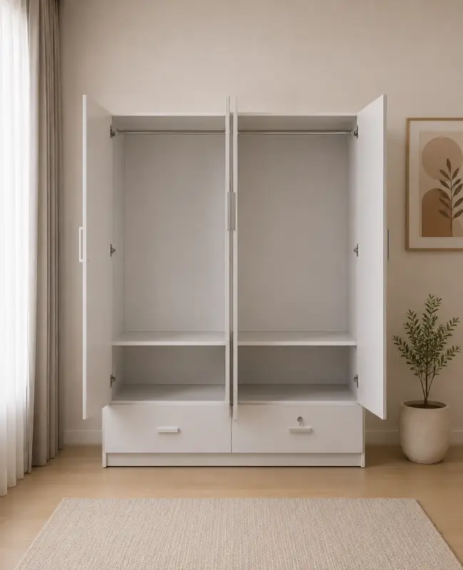 Tủ nhựa quần áo 4 cánh Chin Huei HĐ – TA45