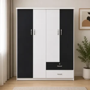 Tủ nhựa quần áo 4 cánh Chin Huei HĐ – TA46