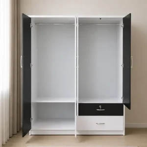 Tủ nhựa quần áo 4 cánh Chin Huei HĐ – TA46