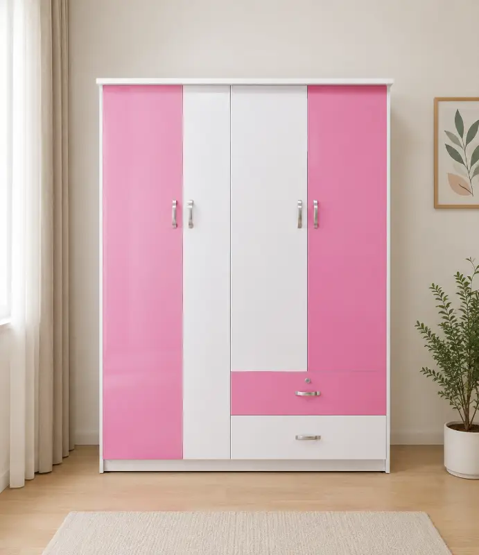 Tủ nhựa quần áo 4 cánh Chin Huei HĐ – TA46