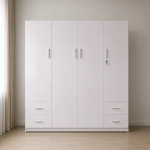 Tủ nhựa quần áo 4 cánh Chin Huei HĐ – TA47