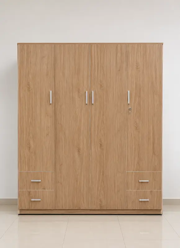 Tủ nhựa quần áo 4 cánh Chin Huei HĐ – TA47