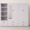 Tủ nhựa quần áo 4 cánh Chin Huei HĐ – TA52