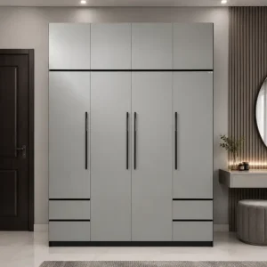 Tủ nhựa quần áo 4 cánh Chin Huei HĐ – TA53