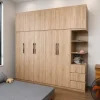 Tủ nhựa quần áo 5 cánh 1 kệ Chin Huei HĐ – TA76