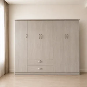 Tủ nhựa quần áo 5 cánh Chin Huei HĐ – TA60