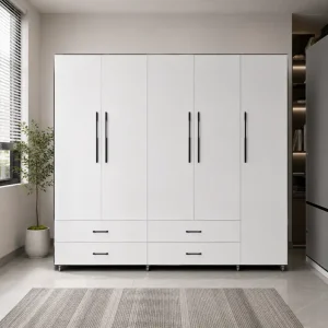 Tủ nhựa quần áo 5 cánh Chin Huei HĐ – TA71