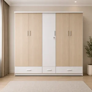 Tủ nhựa quần áo 5 cánh Chin Huei HĐ – TA73