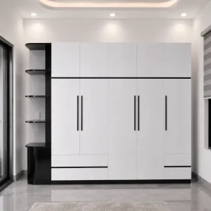 Tủ nhựa quần áo 5 cánh Chin Huei sang trọng HĐ – TA75