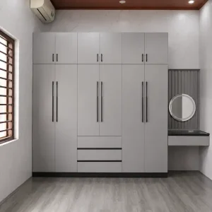 Tủ nhựa quần áo Chin Huei 6 cánh hiện đại HĐ - TA98