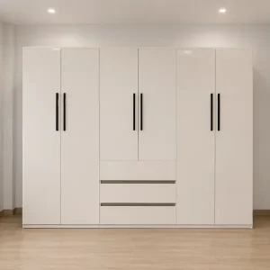 Tủ nhựa quần áo Chin Huei 6 cánh sang trọng HĐ - TA91