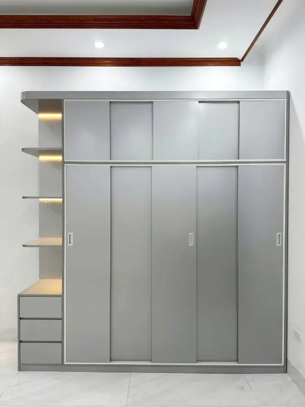 Tủ nhựa quần áo Vincoplast cánh lùa hiện đại HĐ - TAV20
