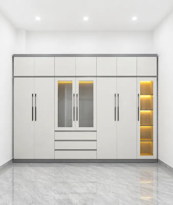 Tủ nhựa quần áo Vincoplast cho biệt thự bề thế HĐ - TAV18