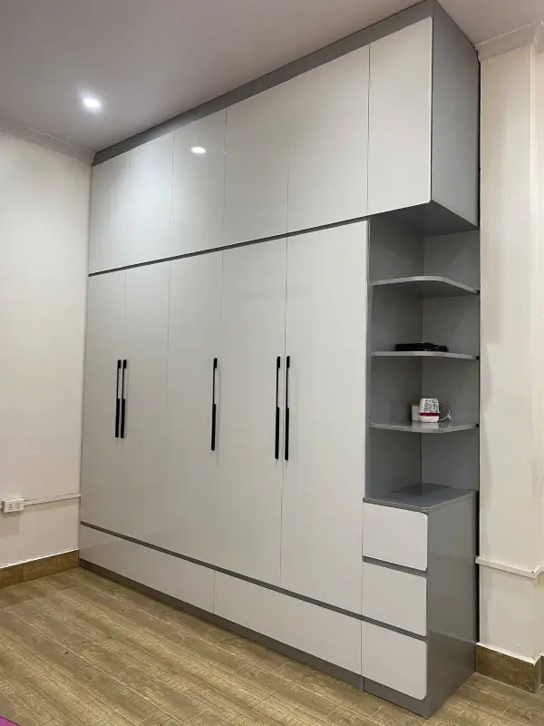 Tủ nhựa quần áo Zukoplast 5 cánh kịch trần HĐ - TAZ02