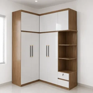 Tủ nhựa quần áo Zukoplast chữ L hiện đại HĐ - TAZ05