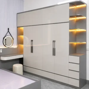 Tủ nhựa quần áo Zukoplast kịch trần HĐ - TAZ14
