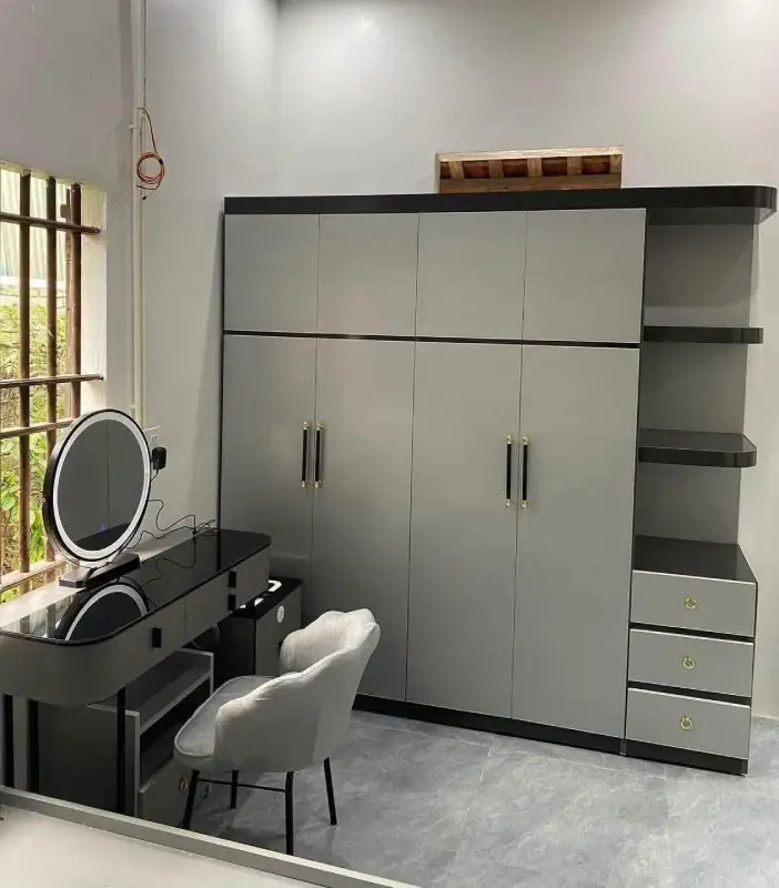 Tủ quần áo 4 cánh nhựa Chin Huei sang trọng HĐ-TA55
