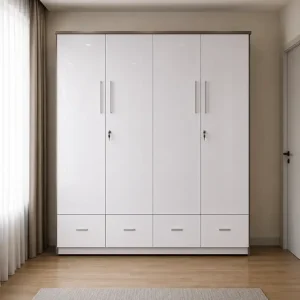 Tủ quần áo nhựa 4 cánh Chin Huei HĐ - TA402