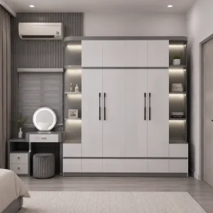 Tủ quần áo nhựa 4 cánh Chin Huei HĐ - TA406