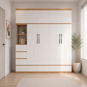 Tủ quần áo nhựa 4 cánh Chin Huei HĐ - TA407