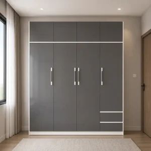 Tủ quần áo nhựa 4 cánh Chin Huei HĐ - TA58