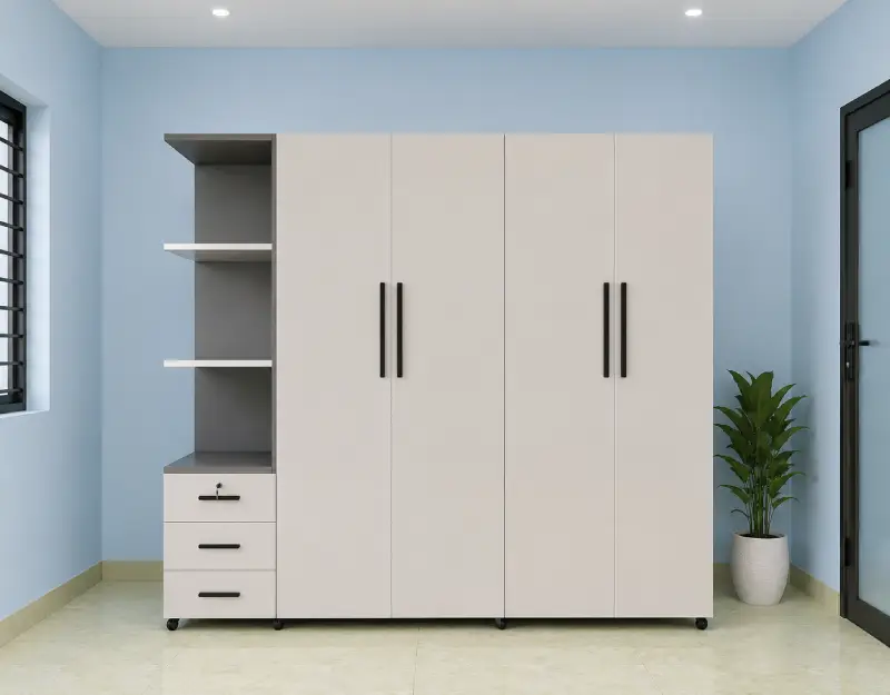 Tủ quần áo nhựa 4 cánh Chin Huei HĐ – TA410