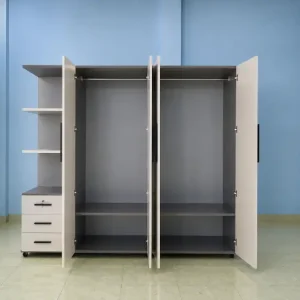 Tủ quần áo nhựa 4 cánh Chin Huei HĐ – TA410