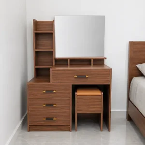 Bàn trang điểm vân gỗ nhựa Vincoplast HĐ-BTV05