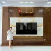 Kệ tivi giả gỗ nhựa Vincoplast HĐ-KTV01