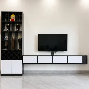 Kệ tivi nhựa Đài Loan Chin Huei đơn giản HĐ-KTC03