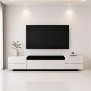 Kệ tivi nhựa Ecoplast đơn giản HĐ-KTE16