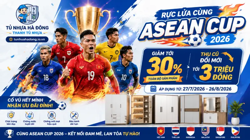 Khuyến mại Rực lửa cùng ASEAN CUP 2026