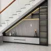 Mẫu tủ gầm cầu thang phòng khách bằng nhựa HĐ-TCT09