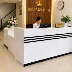 Quầy lễ tân khách sạn nhựa Đài Loan Chin Huei HĐ-QLT04