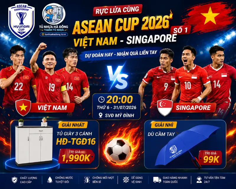 Rực lửa cùng ASEAN CUP 2026 số 1
