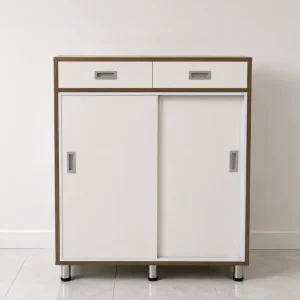 Tủ giày nhựa Ecoplast cánh lùa HĐ-TGE04