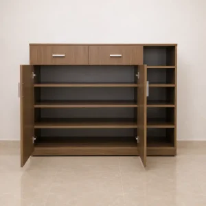Tủ giày vân gỗ nhựa Ecoplast HĐ-TGE11