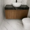 Tủ lavabo nhựa giả gỗ HĐ-TLB03