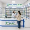 Tủ quầy thuốc Tây nhựa PVC HĐ-TTĐ04