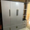 Tủ nhựa quần áo Ecoplast 3 cánh mở 1 kệ không LED HĐ-TAEC03