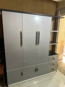 Tủ nhựa quần áo Ecoplast 3 cánh mở 1 kệ không LED HĐ-TAEC03