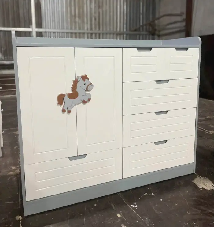 Tủ nhựa quần áo trẻ em sơ sinh Đài Loan Chin Huei HĐ-TE01