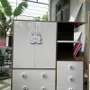 Tủ quần áo nhựa Zukoplast cho bé 2 cánh 5 ngăn kéo HĐ-TEZ01