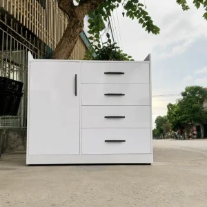 Tủ quần áo trẻ em 1 cánh 4 ngăn nhựa Ecoplast HĐ-TEE01