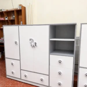 Tủ quần áo trẻ em nhựa Zukoplast 3 cánh nhiều ngăn HĐ-TEZ07
